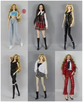 1 Комплект Кукольной одежды в масштабе 1:6, Платье для куклы 11,5 дюймов 30 см, Множество стилей на выбор, Подарки для девочек #10