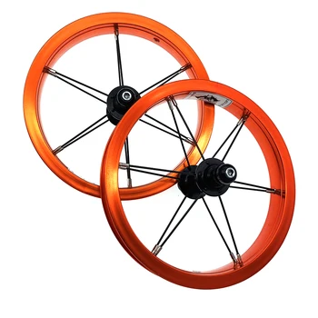 1 пара 12 дюймовых велосипедных колес для балансировочного велосипеда 85 мм 95 мм раздвижное велосипедное колесо для детей дети высокого качества