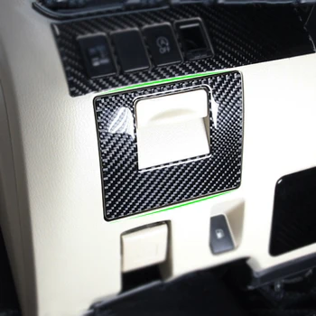 1 шт. Автомобильная Накладка на Боковую панель водителя из углеродного волокна, Рамка для хранения, Наклейка, Накладка для Toyota Highlander 2015 2016 2017 2018