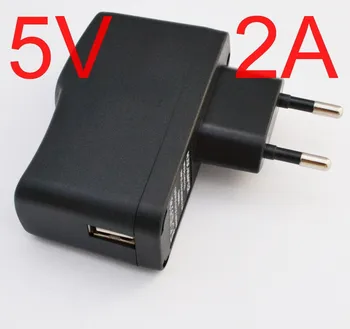 100 шт. лот Высококачественное зарядное устройство USB 5V 2A EU Адаптер питания с зарядным устройством USB для планшетного ПК type c