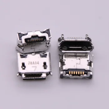 100 шт./лот Разъем Micro USB для зарядки Samsung s2 I9100/I5500/I5508/S3650/S5560/S5600/S5603/C3730C/C5510U