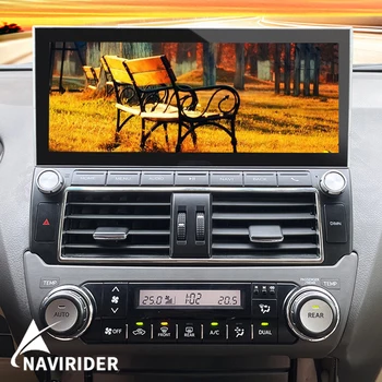 12,3 Дюймовый Экран Автомобильного Радио Android 13 Авторадио Стерео Carplay Gps Для Toyota Prado 2014 TXL Lc150 2017 Мультимедийный Видеоплеер