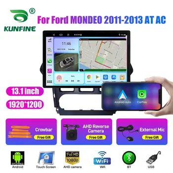 13,1-дюймовый автомобильный радиоприемник для Ford MONDEO 2011 2012 2013 Автомобильный DVD GPS навигация Стерео Carplay 2 Din Центральный мультимедийный Android Auto