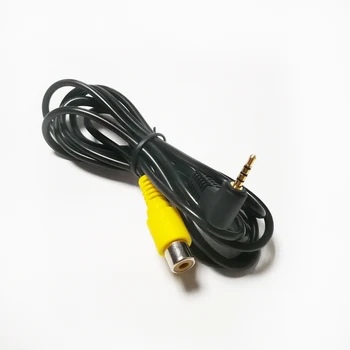 150 см 2,5 мм кабель AV-IN для преобразования камеры заднего вида автомобиля В GPS AV Видео кабель Gps AV IN адаптер