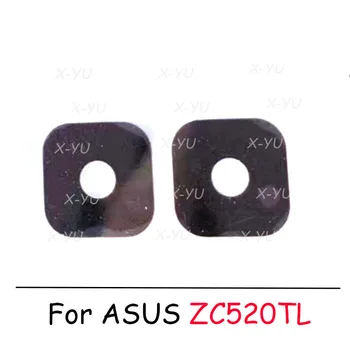 2 шт. Для ASUS Zenfone 3 Max ZC520TL Задняя крышка объектива камеры заднего вида Стеклянная крышка с клейкой наклейкой Запчасти для ремонта