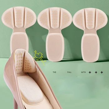 2ШТ Женская обувь Стельки Накладные подушечки на каблуке для спортивной обуви Регулируемый размер Противоизносные накладки для ног Защитные накладки на заднюю панель