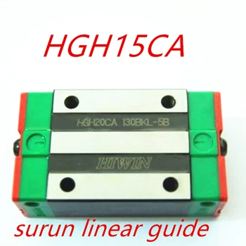 4шт HGH15CA 100% Новый Оригинальный линейный направляющий блок бренда HIWIN для линейного рельса HIWIN HGR15 3D-принтеры с ЧПУ запчасти