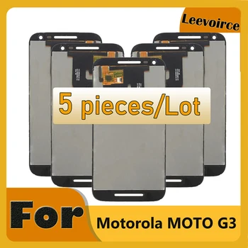 5 шт./лот Тестовая Сборка Для Motorola MOTO G3 G 3-го поколения XT1544 XT1550 XT1540 Сенсорный Экран Дигитайзер ЖК-Дисплей Для Moto G 3