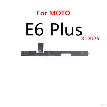 50 шт./лот Для Motorola MOTO E6 XT2005/E6 Plus XT2025 Кнопка включения/Выключения звука Кнопка Регулировки громкости Гибкий кабель