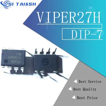 5шт VIPER27H, VIPER27L, VIPER27HN DIP-7 ЖК-микросхема управления питанием