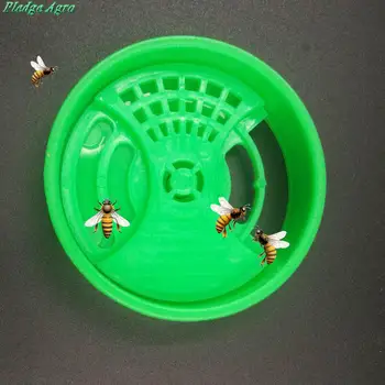 5шт новый тип двери улья инструменты для пчеловодов домик для содержания пчел ворота для гнезда оборудование для гнезда пластиковый входной диск для пчеловодства вентиляционное отверстие