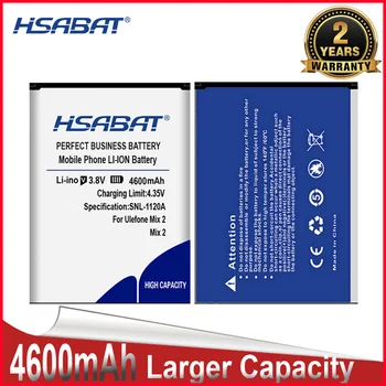 HSABAT 0 Цикл 4600 мАч Батарея для Ulefone Mix 2 Mix2 5,7 дюймов MTK6737 Высококачественный Аккумулятор Для Замены Мобильного Телефона