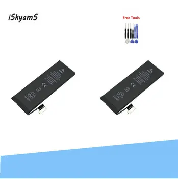 iSkyamS 2шт 1440mAh 0 Замена Литий-Полимерного Аккумулятора с нулевым циклом Для iPhone 5 5G Аккумуляторные Батареи + Инструмент