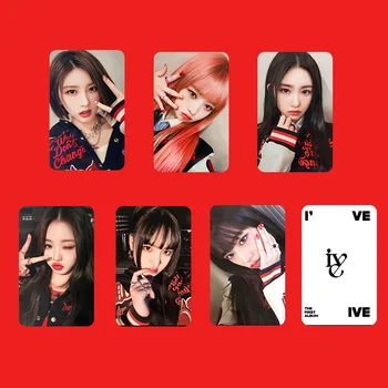 Kpop Idol 6 шт. /компл. Lomo Card IVE Альбом открыток Ive IVE Новая коллекция подарков для поклонников фотографий