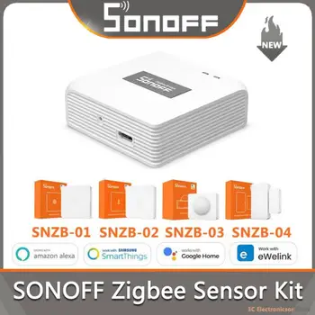 SONOFF Zigbee ZBBridge-P Pro /Беспроводной переключатель/Датчик температуры и Влажности/Датчик движения/Датчик двери Для Ewelink Alexa Google Home