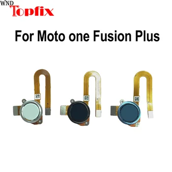 Touch ID Для Motorola Moto One Fusion Plus Кнопка Главного Меню Гибкий Кабель Замена Ленты Для Moto One Fusion Plus Отпечаток Пальца