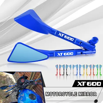 XT 600 Универсальные Аксессуары Для Мотоциклов CNC Алюминиевое Боковое Зеркало Заднего Вида 8mm10mm Лазерное Для YAMAHA XT600 XT600E XT600Z