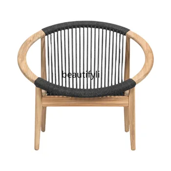 yj Light, роскошный уличный стол-стул, ротанговый стул для отдыха во дворе, комплект из трех предметов