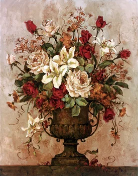 Высококачественная живопись с цветами и растениями 30*40 см, элегантные Декоративные картины для дома, ресторана, школьной росписи стен