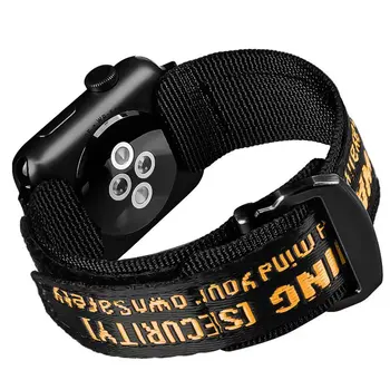 Для apple watch band ultra 49mm series 8/7/6/5/4 /se 45 мм 41 мм 44 мм 40 мм 3 42 мм 38 мм спортивный нейлоновый ремешок для iwatch Ultra band