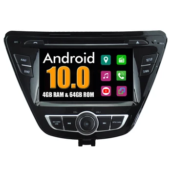 Для Hyundai Elantra 2014 2015 2016 Android Автомагнитола Стерео радио DVD GPS Навигация Спутниковая навигация Мультимедиа CarPlay