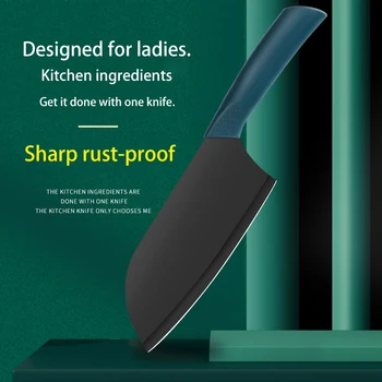 Женский легкий обеденный нож для мелкой посуды из нержавеющей стали, нож для общежития, для резки овощей, для нарезки мяса, Тесак для дома