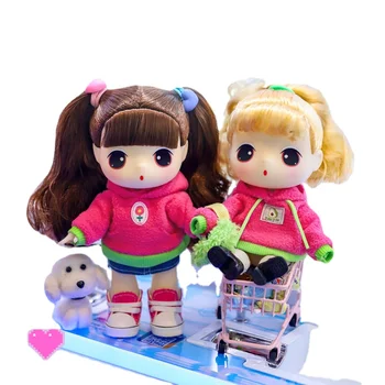 Зимняя кукла милая модель будуара программное обеспечение для декомпрессии кукла может ущипнуть конфету в подарок сестре
