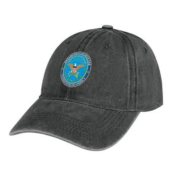 Значок ковбойской шляпы Министерства обороны США, модные кепки для мужчин и женщин