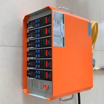 Интеллектуальный 6-канальный регулятор температуры горячего бегуна PID для системы горячего бегуна пластиковой формы