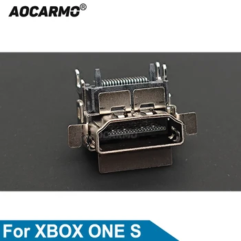 Интерфейс Aocarmo HDMI для XBOX One S, совместимый с HDMI разъем порта, сменная деталь