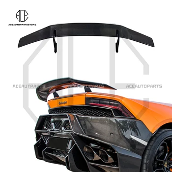 Карбоновый Автомобильный Задний Спойлер Boot Racing Wings Подходит Для Lamborghini Huracan LP580 LP610 EVO 2014-2021