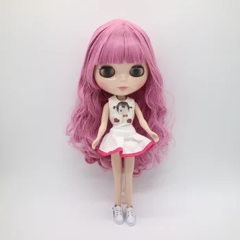 Куклы ню Блит с фиолетовыми волосами, милая кукла 0921