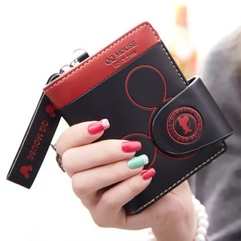 Модный женский кошелек из искусственной кожи, дизайнерский кошелек 2023, женский кошелек на молнии для кредитных карт, карман для монет Carteras Mujer