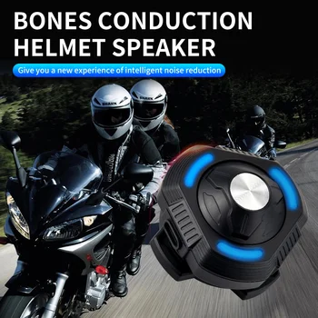 Мотоциклетный Bluetooth шлем с костной проводимостью Гарнитуры Стереодинамик Наушники Беспроводные Водонепроницаемые Велосипедные спортивные наушники BF