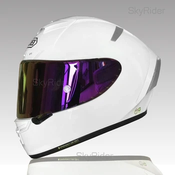 Мотоциклетный шлем X14 marquez, глянцевый белый шлем, шлем для езды по мотокроссу, Шлем для мотобайка