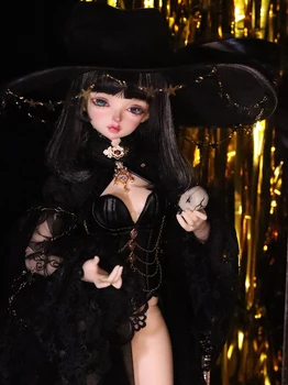 Новая Кукла bjd sd1/4 Girl Maiden Court Style Dark System toy RIN Resin Joint Съемный Точечный макияж Фокусника