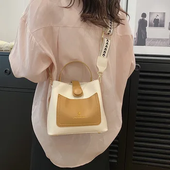 Новая модная ручная накладная 2023 года, сумка через плечо, модные сумки, джокер, наклонное ведро, восстанавливающее древнее