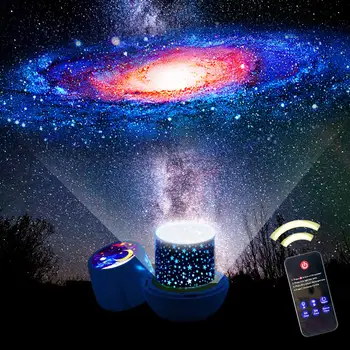 Новая Удивительная Светодиодная Лампа Проектора Звездного Ночного Неба Star Light Cosmos Master Kids Gift Battery USB Battery Night Light для Детей