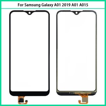 Новинка для Samsung Galaxy A01 2019 A015 SM-A015F/DS Сенсорный Экран Панель Дигитайзер Сенсор ЖК-Дисплей Переднее Стекло A01 A015 Сенсорное Стекло