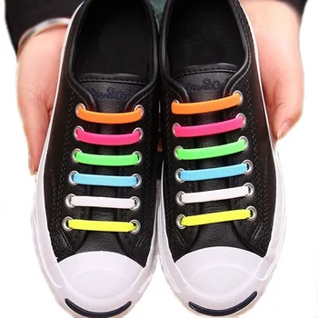 Новые Силиконовые Эластичные шнурки, Креативные Ленивые Шнурки без галстука, Шнуровка для детей, Кроссовки для взрослых, Быстрая шнуровка для обуви, Zapatillas