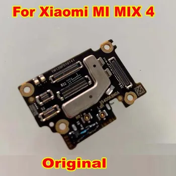 Оригинальный микрофон для чтения SIM-карт, лоток для карт памяти, разъем для подключения гибкого кабеля с ЖК-экраном, небольшая плата для Xiaomi MI MIX 4
