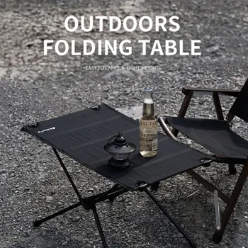 Открытый складной стол, высокопрочный, устойчивый к разрыву стол для пикника, Компактные рулонные столы, переносной тканевый стол для путешествий, пикника