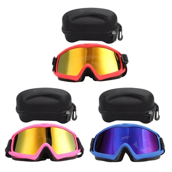 Очки для собак, ветрозащитные, с защитой от ультрафиолета, пылезащитные, большие солнцезащитные очки для собак, для езды на велосипеде, для катания на лыжах