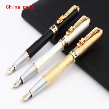 Подарочная ручка роскошного качества Jinhao 1000 Oriental Dragon Business office Fountain Pen New