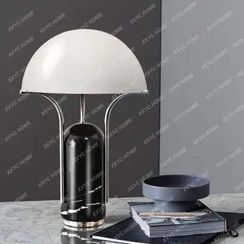 Постмодернистский минималистичный мраморный стиль, креативный и немного роскошный рабочий стол, прикроватная лампа для спальни