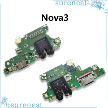 Протестировано для Huawei Nova 3 USB порт для зарядки док-станции Замена гибкого кабеля USB кабель для зарядки с быстрой зарядкой