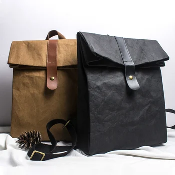 Рюкзак для ноутбука PUBGS унисекс 2022, высококачественные студенческие школьные сумки из крафт-бумаги, легкий портативный водонепроницаемый износостойкий рюкзак