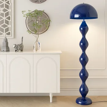 Современный светодиодный торшер в скандинавском минималистичном стиле, грибовидная лампа, декор гостиной, спальни, угловой диван, прикроватная лампа