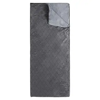 Спальный мешок для кемпинга из полиэфирного волокна, водонепроницаемый, сохраняющий тепло, Складной спальный мешок с подогревом на резинке