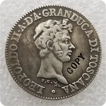 Тоскана (итальянские государства) 1828 года, 1 копия монеты Фиорино - Леопольдо II